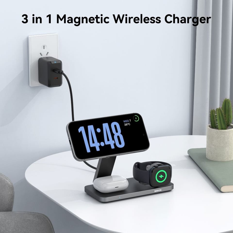 wireless charger one charging